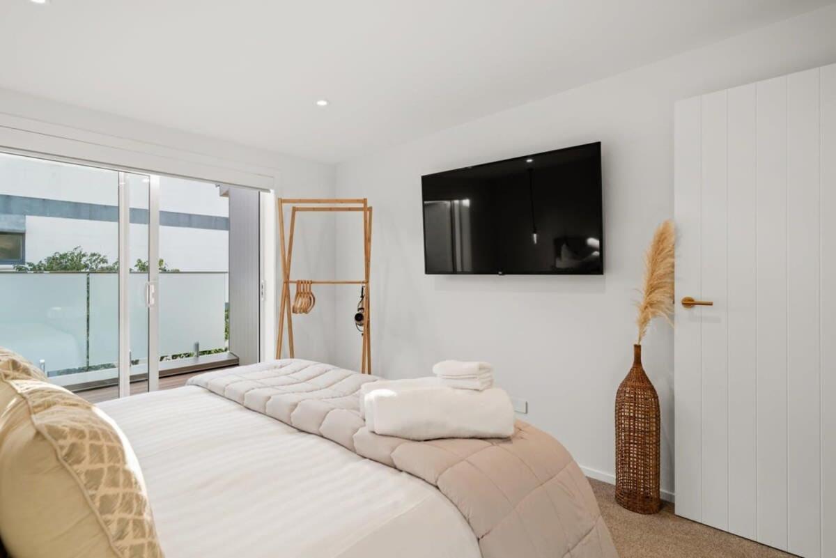 Luxury Apart, Seaviews & Balcony, Full Kitchen & Heat Pump Apartment Auckland Exterior foto