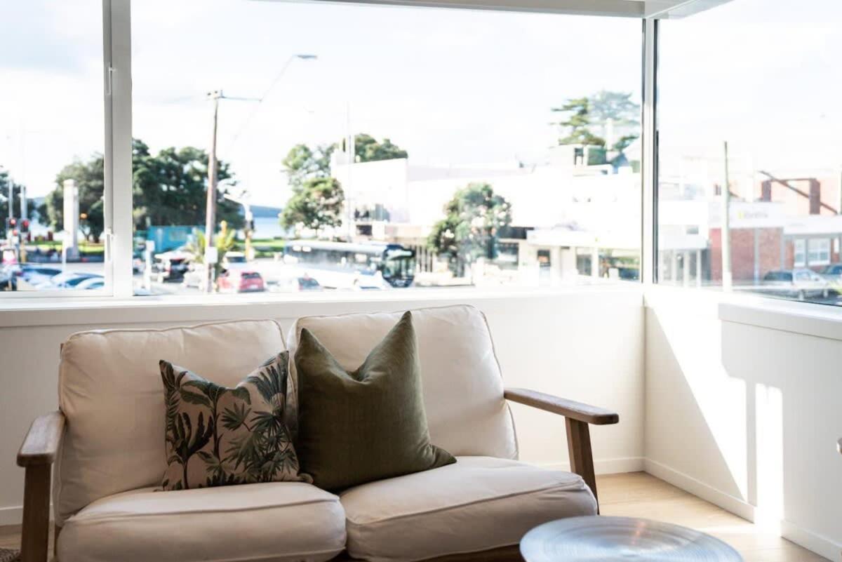 Luxury Apart, Seaviews & Balcony, Full Kitchen & Heat Pump Apartment Auckland Exterior foto